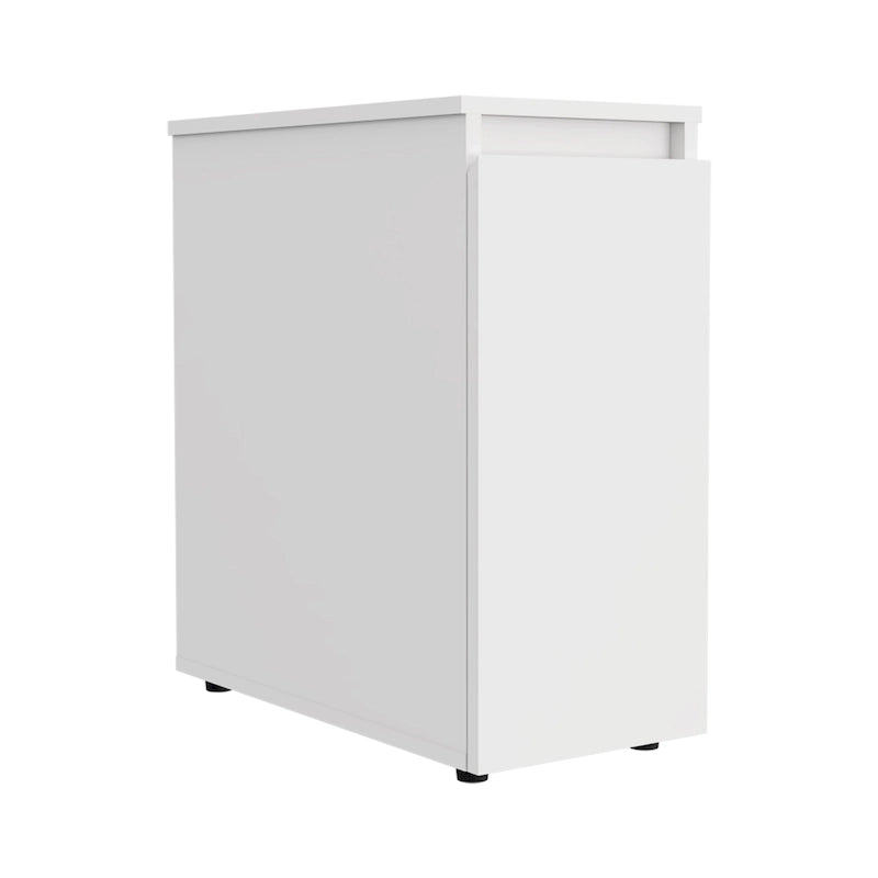 Meuble de rangement de salle de bain TUHOME Ventus avec plateau relevable et tiroir