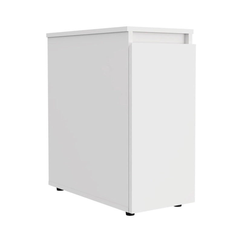 Meuble de rangement de salle de bain TUHOME Ventus avec plateau relevable et tiroir