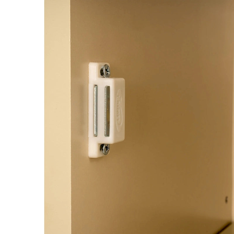 Meuble de rangement de salle de bain de 70,9 cm de hauteur avec 2 portes et 1 tiroir, tour de rangement autoportante