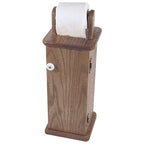 Armoire à papier toilette en chêne