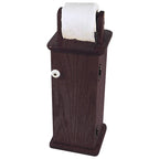 Armoire à papier toilette en chêne