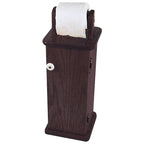 Armoire à papier toilette en chêne