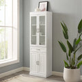 Crosley Stanton Glass Door Pantry - 14.5x23.75x78
