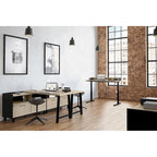 Crédence à 2 tiroirs South Shore Kozack avec portes