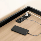 Crédence à 2 tiroirs South Shore Kozack avec portes