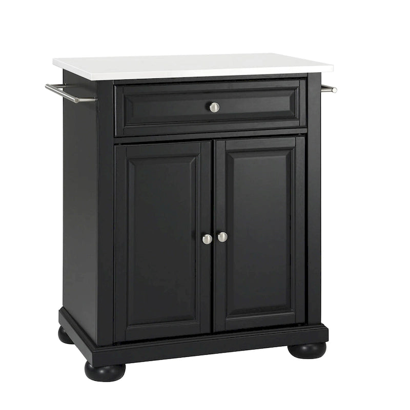 Îlot/chariot de cuisine portable Crosley Alexandria avec plateau en granit - 31 po L x 18 po P x 35,5 po H