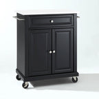Chariot de cuisine portable Crosley avec plateau en granit - 31 po L x 18 po P x 35,5 po H