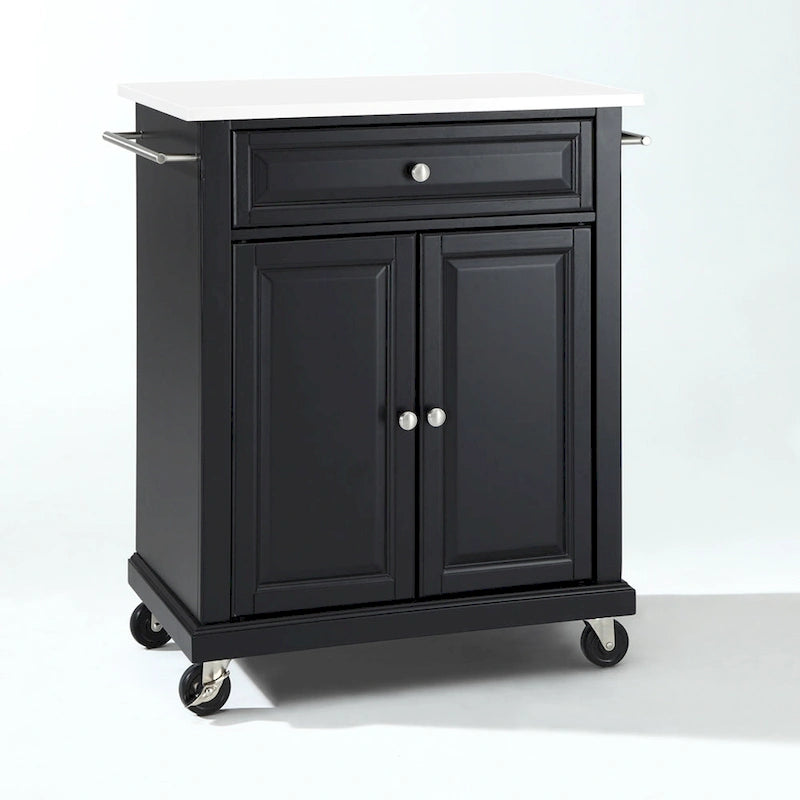 Chariot de cuisine portable Crosley avec plateau en granit - 31 po L x 18 po P x 35,5 po H