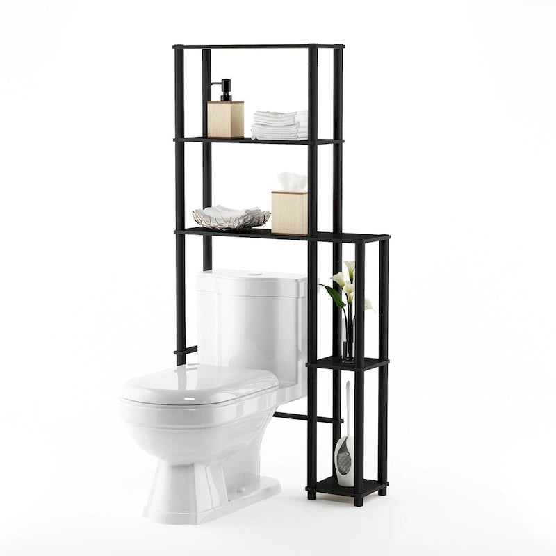 Rangement pour toilettes Longfellow à 5 étagères, gain de place, pour porche et salle de bains