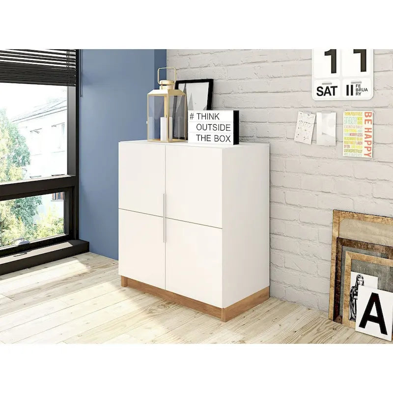 Armoire à étagères Manhattan Comfort Cornelia à 4 niveaux