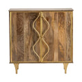 Wentworth 2 Door Mango Wood Cabinet - 40 x 16 x 40