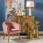 Armoire Wentworth à 2 portes en bois de manguier - 40 x 16 x 40