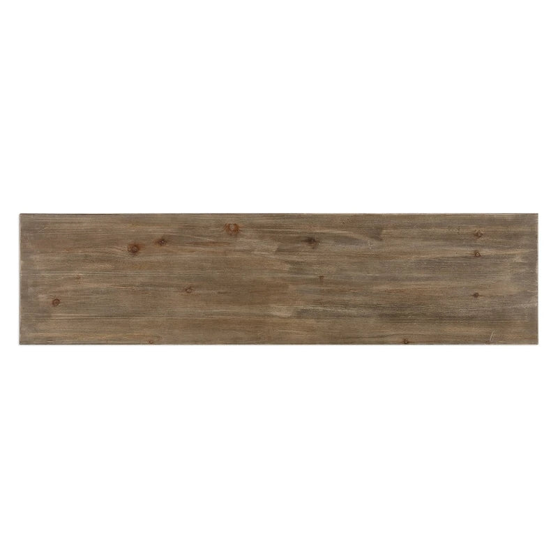 Console géométrique bicolore Uttermost Layton
