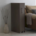 Bibliothèque moderne marron foncé de Baxton Studio