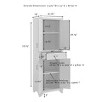 Garde-manger Crosley Tara - 23,75 po L x 15 po P x 67,75 po H