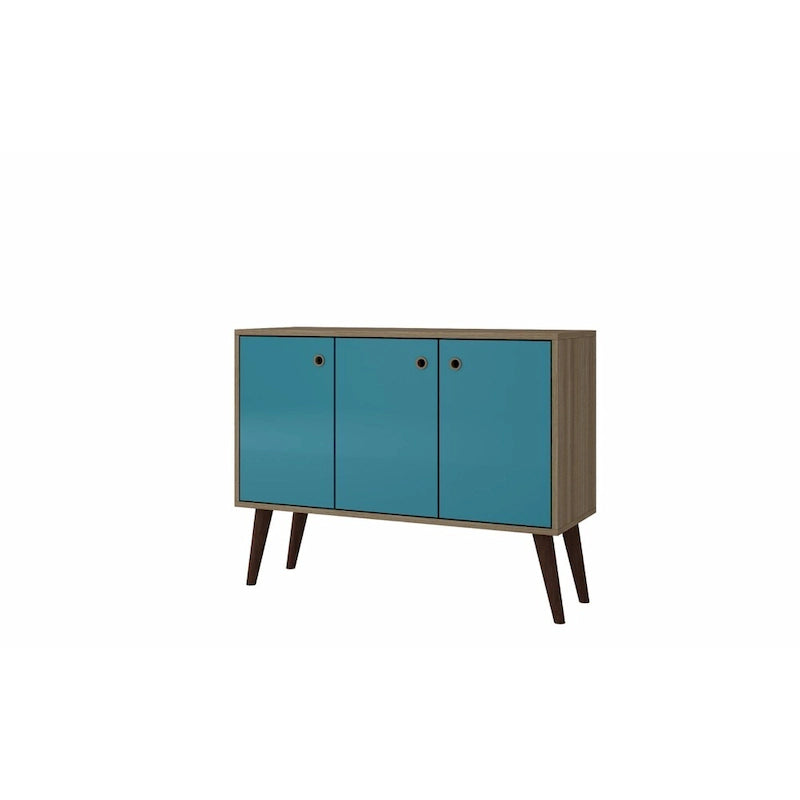 Buffet Manhattan Comfort Bromma 35.43 à 3 étagères et 3 portes