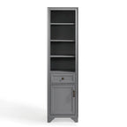 Armoire à linge Crosley Tara, couleur gris vintage