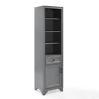 Armoire à linge Crosley Tara, couleur gris vintage