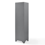 Armoire à linge Crosley Tara, couleur gris vintage