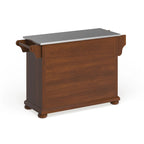 Îlot/chariot de cuisine Crosley Alexandria, plateau en acier inoxydable, dimensions standard : 45,7 cm (P) x 130,8 cm (L) x 86,4 cm (H)