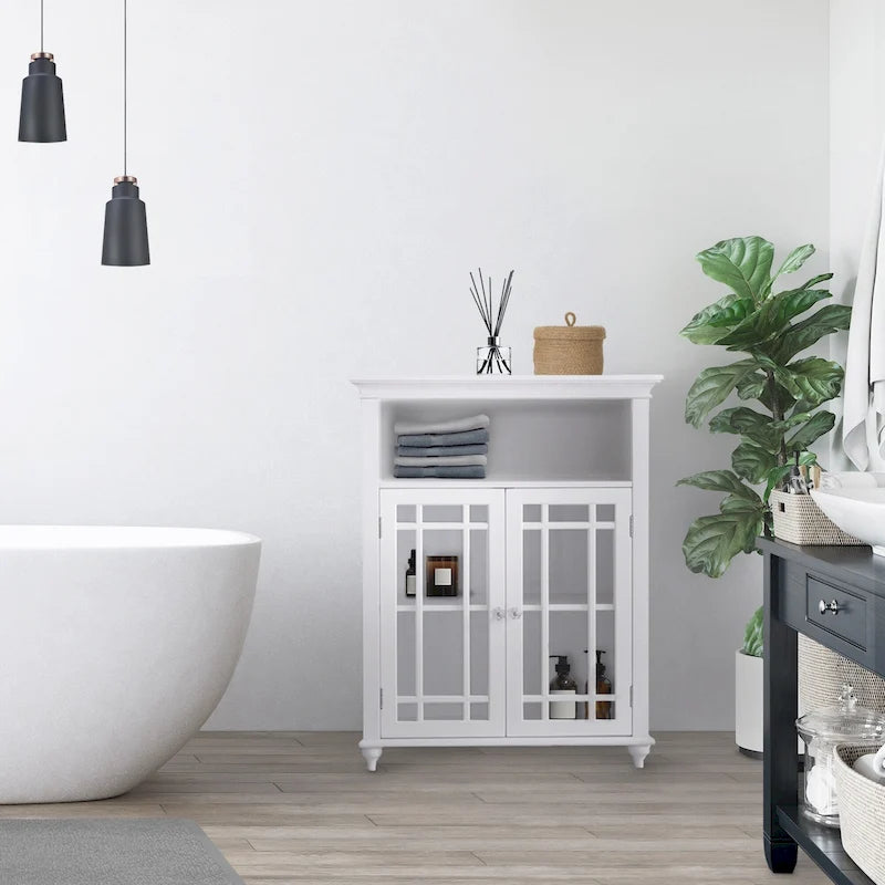 Meuble d'appoint sur pied à deux portes Neal de Teamson Home