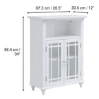 Meuble d'appoint sur pied à deux portes Neal de Teamson Home