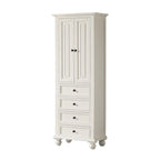 Armoire à linge Avanity Thompson 24 pouces, finition blanc français - 24 po L x 68 po H