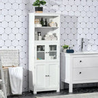 HOMCOM 63 Buffet with Hutch, Kitchen Pantry, Freestanding Storage Cabinet