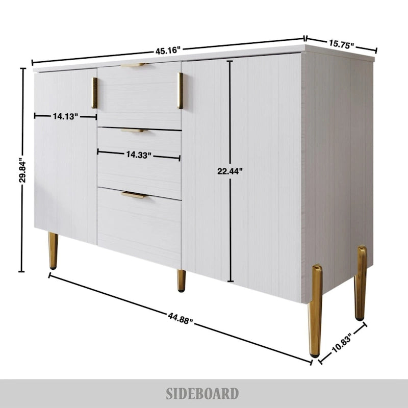 Buffet luxueux aux lignes épurées de CraftPorch