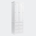 Armoire de rangement haute à trois tiroirs