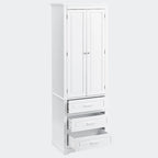 Armoire de rangement haute à trois tiroirs