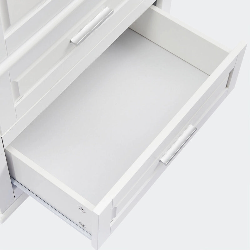 Armoire de rangement haute à trois tiroirs