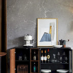 Buffet moderne du milieu du siècle 55.12, meuble à 3 portes, structure en bois massif multicouche, placage noyer, entièrement assemblé - 55.12