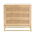 Commode Jensen à trois tiroirs - 30 x 14 x 28