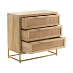 Commode Jensen à trois tiroirs - 30 x 14 x 28