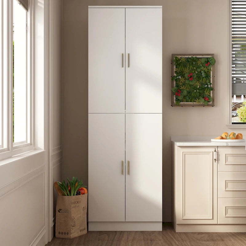 Buffet de rangement de 70,9 cm de haut avec étagère réglable