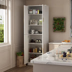 Buffet de rangement de 70,9 cm de haut avec étagère réglable