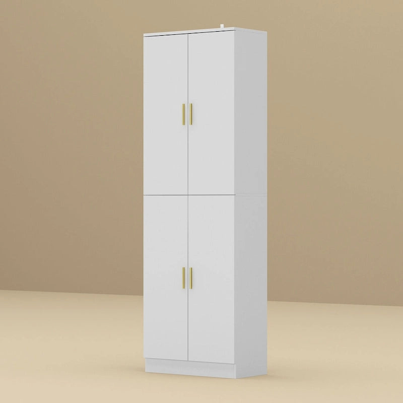 Buffet de rangement de 70,9 cm de haut avec étagère réglable