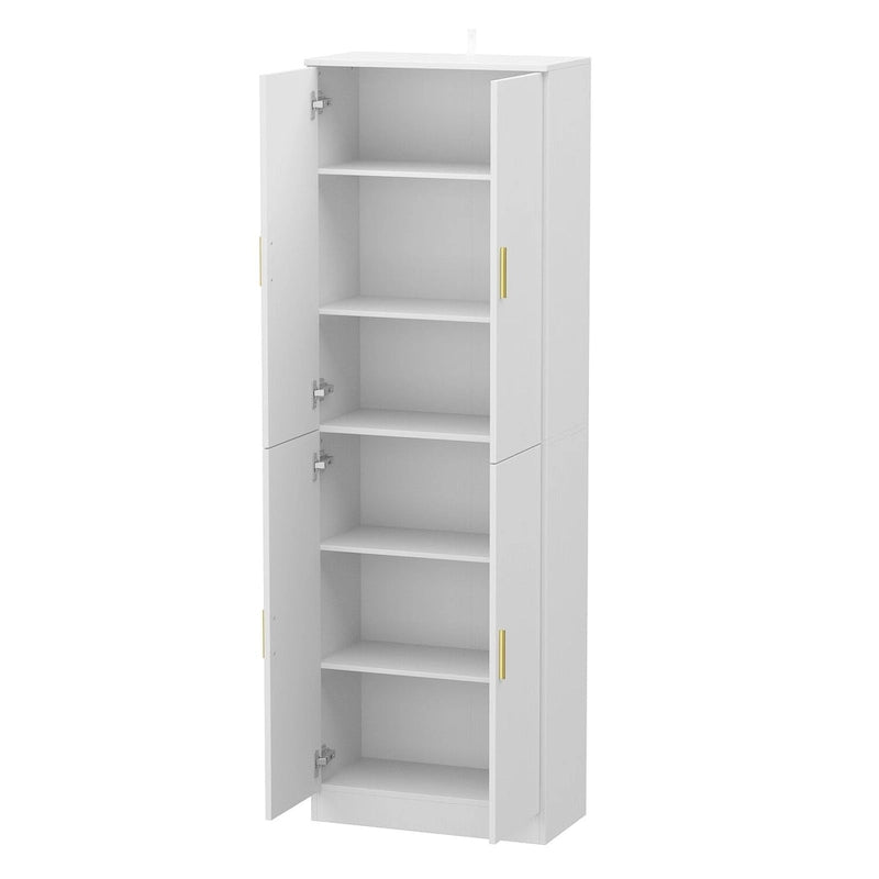 Buffet de rangement de 70,9 cm de haut avec étagère réglable