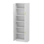 Buffet de rangement de 70,9 cm de haut avec étagère réglable