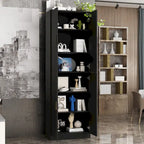 Buffet de rangement de 70,9 cm de haut avec étagère réglable