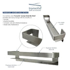 Transolid JGBS20 Jocelyn Étagère barre d'appui 20 po - 20 x 4 x 3