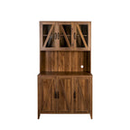 Armoire de rangement pour garde-manger avec portes vitrées - Non applicable