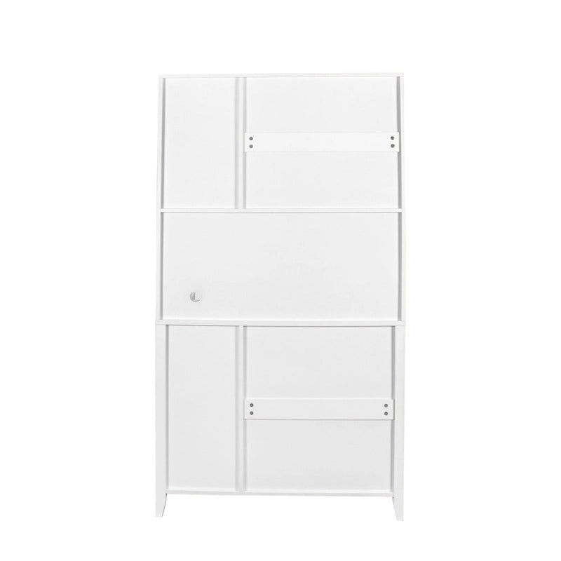Armoire de rangement pour garde-manger avec portes vitrées - Non applicable