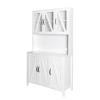 Armoire de rangement pour garde-manger avec portes vitrées - Non applicable