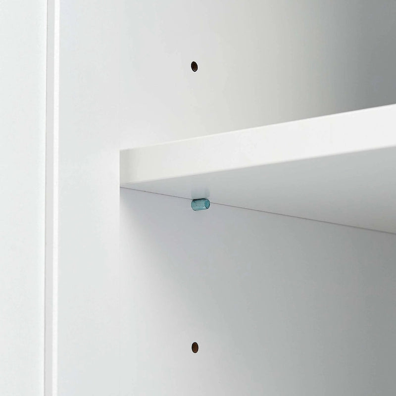Armoire de rangement haute pour salle de bain avec trois tiroirs