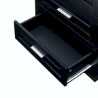 Armoire de rangement haute pour salle de bain avec trois tiroirs