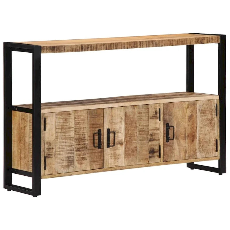 Meuble d'appoint vidaXL 47,2 x 11,8 x 29,5 cm en bois de manguier massif