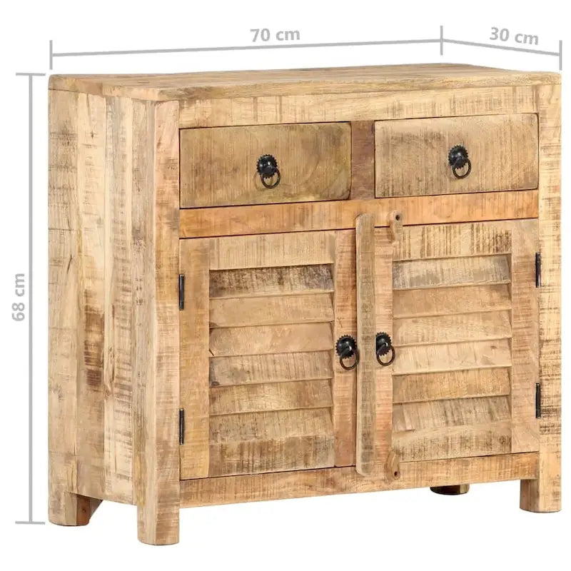 Buffet vidaXL, meuble de rangement avec portes et tiroirs, meuble d'appoint, mobilier de salon