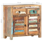 Buffet vidaXL, meuble de rangement avec portes et tiroirs, meuble d'appoint, mobilier de salon